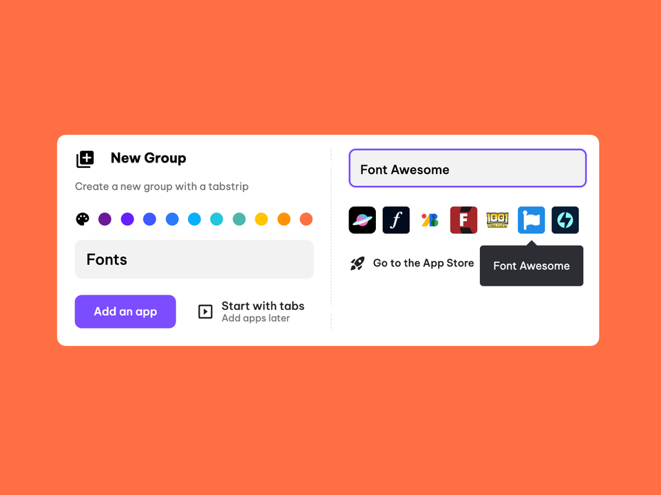 ✨ Save time when creating Groups and adding apps.